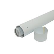 Труба дымоотвод удлинительная Дн 60/100 L=0,5м Vaillant 303801