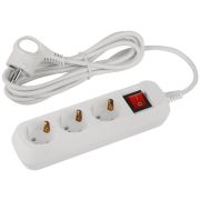 Удлинитель 3х3м с заземл. с выкл. ПВС 3х0.75 UDL-10-330-ES Greenline Эра Б0065047