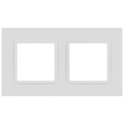 Рамка 2-м Elegance 14-5012-01М Classic для розеток и выключателей матов. бел. Эра Б0065824