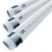 Труба PP-R бел арм алюминием Дн 63х10,5 Ру25 SDR6 Т<95С L=4м STC 4217