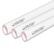Труба PP-R бел арм стекловолокном Дн 50х6,9 Ру20 SDR7,4 Т<95С L=2м VALFEX 10105050