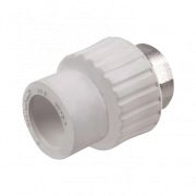 Муфта PP-R комбинированная бел нак. гайка Дн 32х1 1/4
