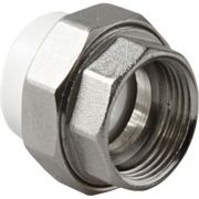 Муфта PP-R комбинированная разъемная сер ВР Дн 32х3/4