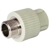 Муфта PP-R комбинированный сер НР Дн 20х1/2