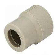 Муфта PP-R переходная сер внутр/наруж пайка Дн 90х50 VALFEX 10009050Г