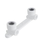 Планка PP-R монтажная бел ВР Дн 25х1/2