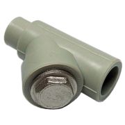 Фильтр PP-R сетчатый сер внутр/наруж пайка Дн 25х45гр VALFEX 10142025Г