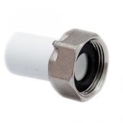 Штуцер PP-R бел нак. гайка Дн 32х1 1/4