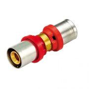 Муфта МП латунь 1651G Дн 16 пресс TIEMME 1650016(1651G161600CZ)