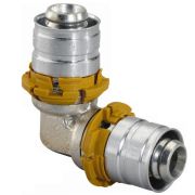 Угольник МП латунь MLC Дн 16х90гр пресс Uponor 1014679
