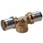 Тройник МП для PE-X латунь RM154 Дн 40х3/4