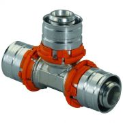 Тройник МП латунь MLC Дн 32 пресс Uponor 1015073
