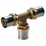 Тройник МП латунь RM150 Дн 16 пресс Giacomini RM150Y003