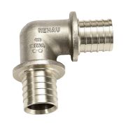 Угольник для PE-X латунь RAUTHERM-S Дн 17 НР 90° Rehau 12588971002
