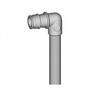 Угольник для подключения радиатора GX128 Дн 16х15 L=300мм Giacomini GX128X003