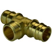Тройник для PE-X латунь Дн 20х1/2