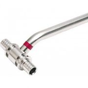 Трубка Т-образная для PE-X нерж RAUTITAN Дн 16 L=250мм Rehau 12662821001