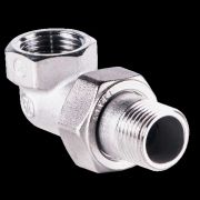 Соединитель латунь американка Ду 40 угл ВР/НР R19 Giacomini R19X007