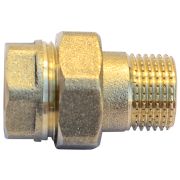 Соединитель латунь американка Ду 25 угл ВР/НР Faro STC 5682