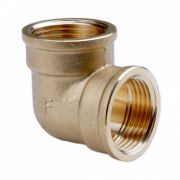 Угольник латунь Ду 20 ВР Faro STC 5600
