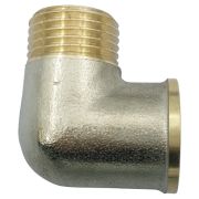 Угольник латунь никель Ду 20 ВР/НР 9002 ГОСТ 32585-2013 Aquasfera 9002-02