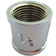 Муфта латунь хром Ду 32 Faro STC 5702