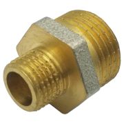 Ниппель латунь переходн никель Ду 25х15 НР 9023 ГОСТ 32585-2013 Aquasfera 9023-04