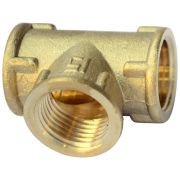 Тройник латунь Ду 20 ВР