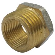 Футорка латунь никель Ду 25х15 9024 ГОСТ 32585-2013 Aquasfera 9024-03
