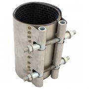 Хомут ремонтн сталь нерж Ду 65 односторонн L=200мм