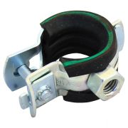Хомут с резиновой прокладкой Optimal Junior Ду 19-22 (1/2