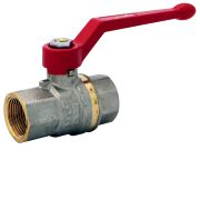 Кран шаровой латунный BVR Ду 20 ВР/ВР полный проход рычаг Danfoss 065B8208