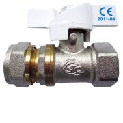 Кран шаровой латунный Faro 1226 Ду 3/4