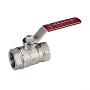 Кран шаровой латунный R250D Ду 32 ВР/ВР рычаг Giacomini R250X006