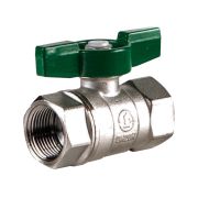 Кран шаровой латунный R251W Ду 15 ВР/ВР бабочка Giacomini R251WX023
