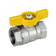 Кран шаровой латунный газ R251D Ду 15 ВР/ВР бабочка Giacomini R251X023