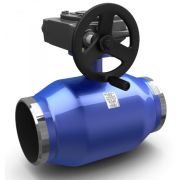 Кран шаровой стальной Energy Ду 500 Ру25 под приварку полнопроходной с редуктором LD КШ.Ц.П.Р.Energy.500.025.П/П.03