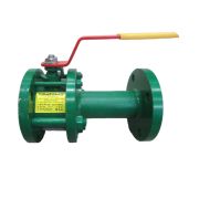 Кран шаровой стальной 11с67п Ду 40 Ру25 фл полнопроходной Маршал 11с67п СФ.00.1.025.040