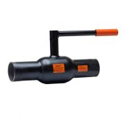 Кран шаровой стальной Бивал Ду 200 Ру25 под приварку с ISOфл и рук ADL