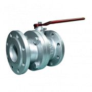 Кран шаровой стальной нерж 10нж45фт Ду 32 Ру16 фл полнопроходной Маршал 10нж45фт ЛФ.01.1.016.032