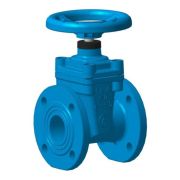 Задвижка с обрезин клином 30ч39р чугун Ду 80 Ру16 фл ЛМЗ