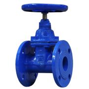 Задвижка аналог МЗВ 30ч39р чугун Ду 500 Ру10 фл с гайкой 120С КНР