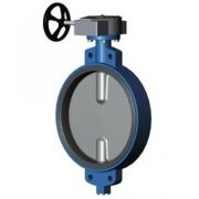 Затвор дисковый поворотный VP4408-08EP Ду 400 Ру10 межфл с редуктором уплотнение EPDM Tecofi VP4408-08EP0400
