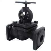 Клапан запорный чугун 15кч16п Ду32 Ру25 фл