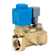Клапан эл/магн латунь EV220W Ду 32 ВР/ВР НО с катушкой 230В Danfoss 042U436732
