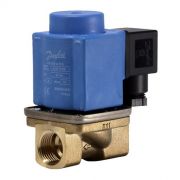 Клапан эл/магн латунь EV251B Ду 15 ВР/ВР НЗ с катушкой 230В Danfoss 032U538131