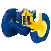 Клапан обратный чугун 287A Ду 100 Ру16 фл Zetkama 287A-100-C-31