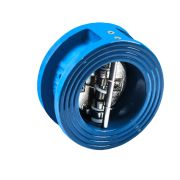 Клапан обратный чугун CB3448 Ду 125 Ру16 межфл 2/створ Tecofi