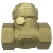 Клапан/затвор обратный латунь 3003 Ду 40 Ру 25 ВР с лат/уплотнение Aquasfera 3003-05