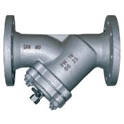Фильтр сетчатый Y-образный чугун Y333P со сливным краном Ду 65 Ру16 фл Danfoss 149B3282